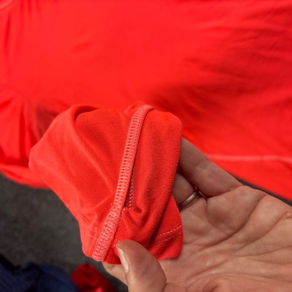 ATHLETA Women’s Pink/Orange Long Sleeve Athletic Shirt Style #964344 size: Large - Picture 5 of 11